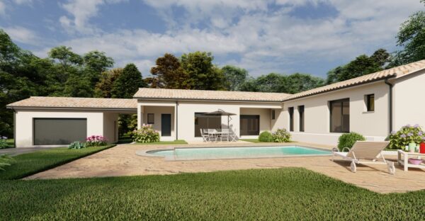 Terrain + maison par Alliance Constructions Aquitaine à Mazères